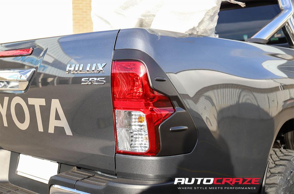 TOYOTA HILUX N80 4WD HE901 SATIN BLACK DARK TINT